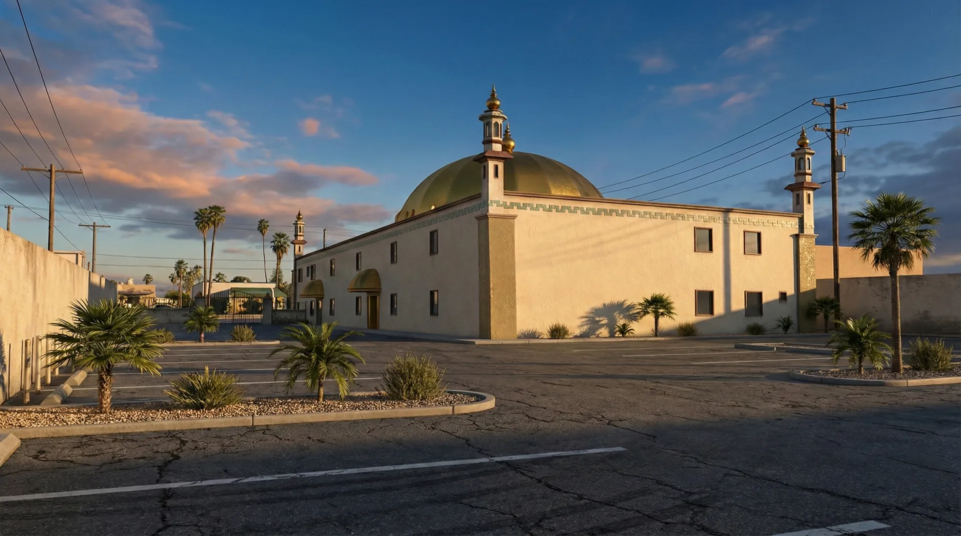 Al Rahma Islamic Center side view